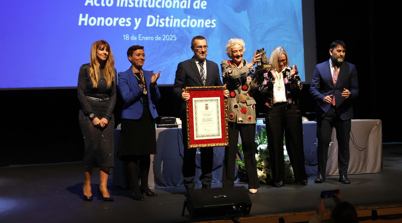 Fotos del acto de entrega de reconocimientos por el 155 aniversario de La Línea