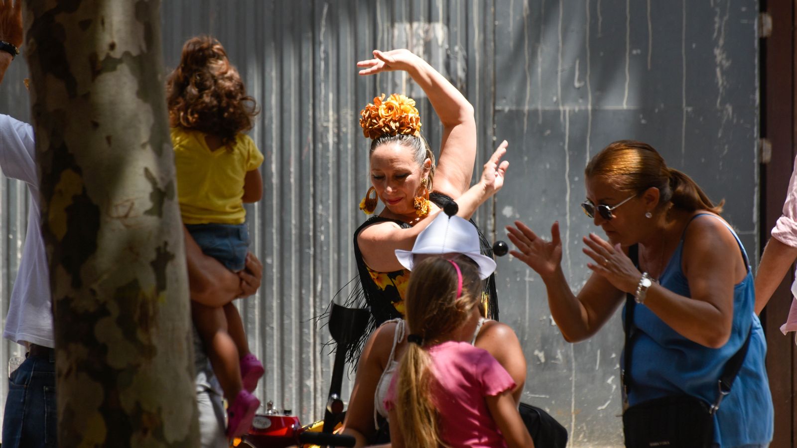 Las fotos del Domingo Rociero en el centro de la Línea
