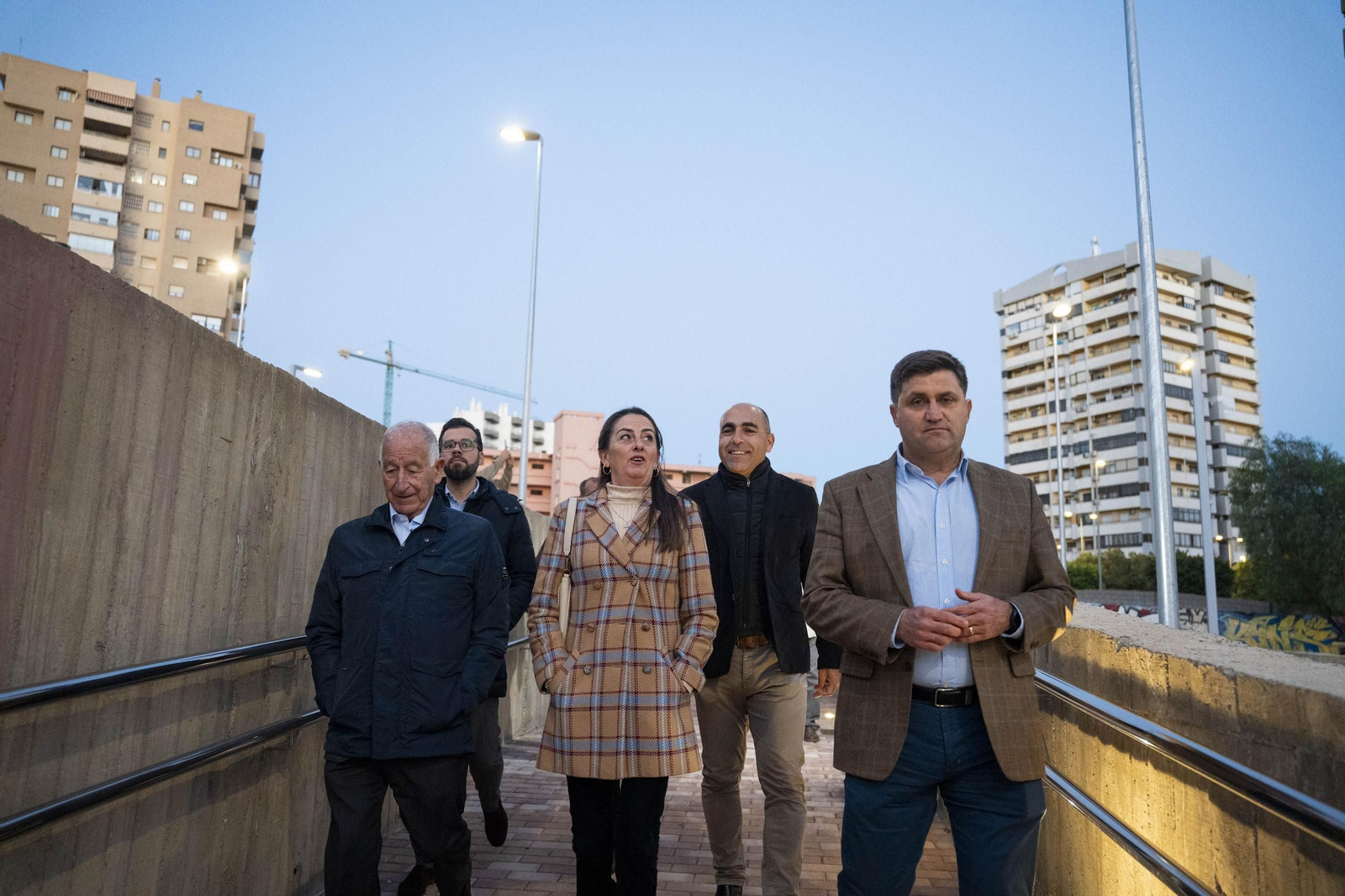Las imágenes de la inauguración de la primera fase de la adecuación de la Rambla San Antonio de Aguadulce