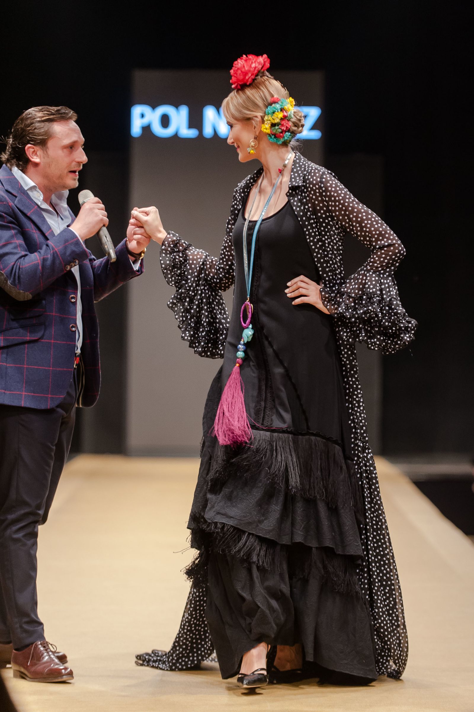 El desfiles de Flamenca Pol Núñez, en imágenes