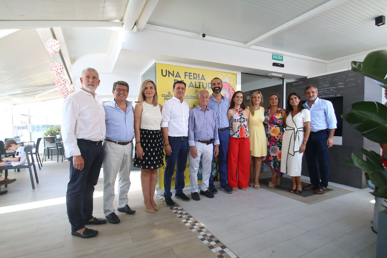 Las imágenes de la feria del mediodía del martes 20, en la Cuarta Planta. Feria de Almería 2019