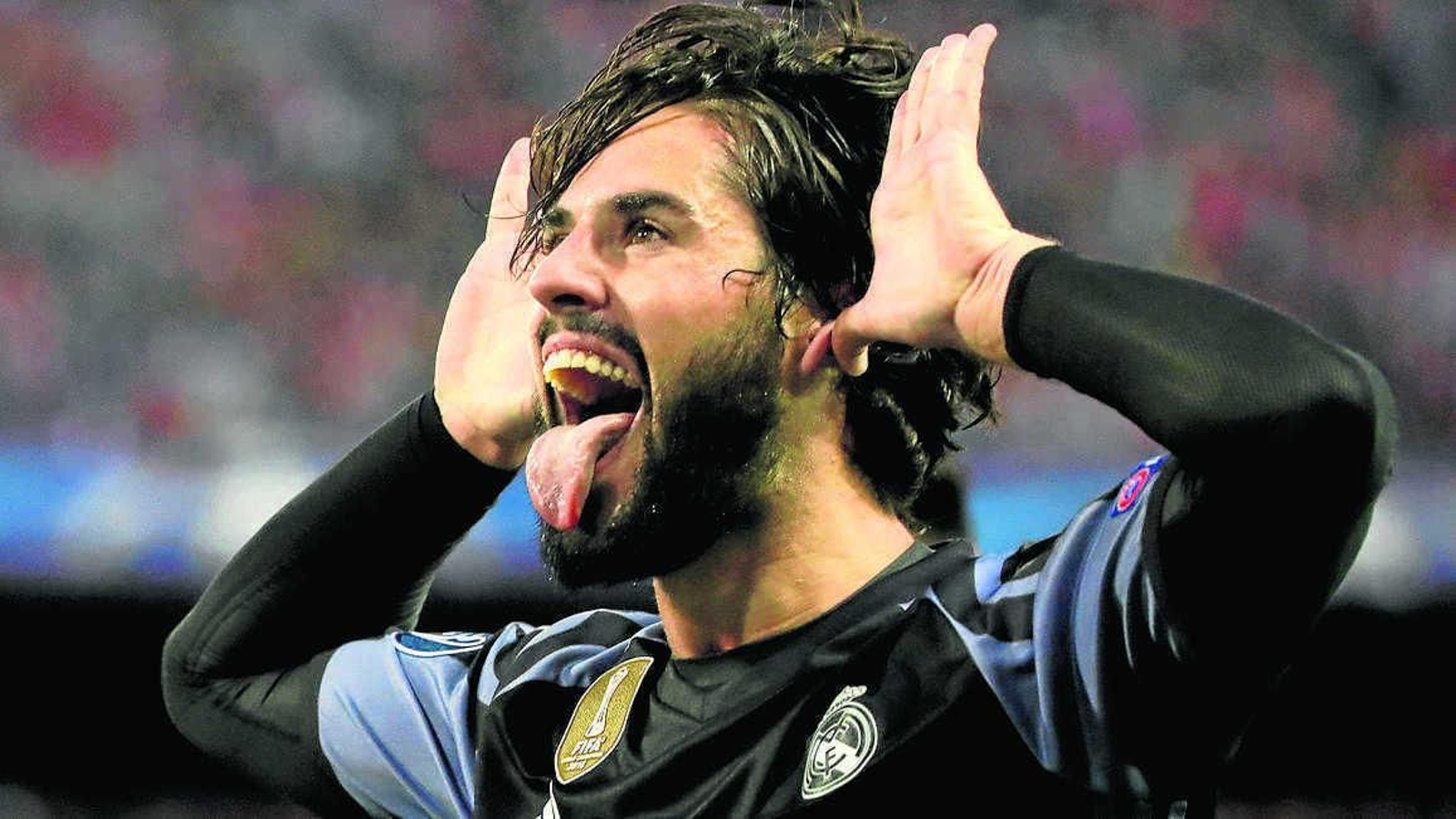 Isco, muy expresivo en su celebración del importantísimo gol en el Vicente Calderón, el pasado miércoles.