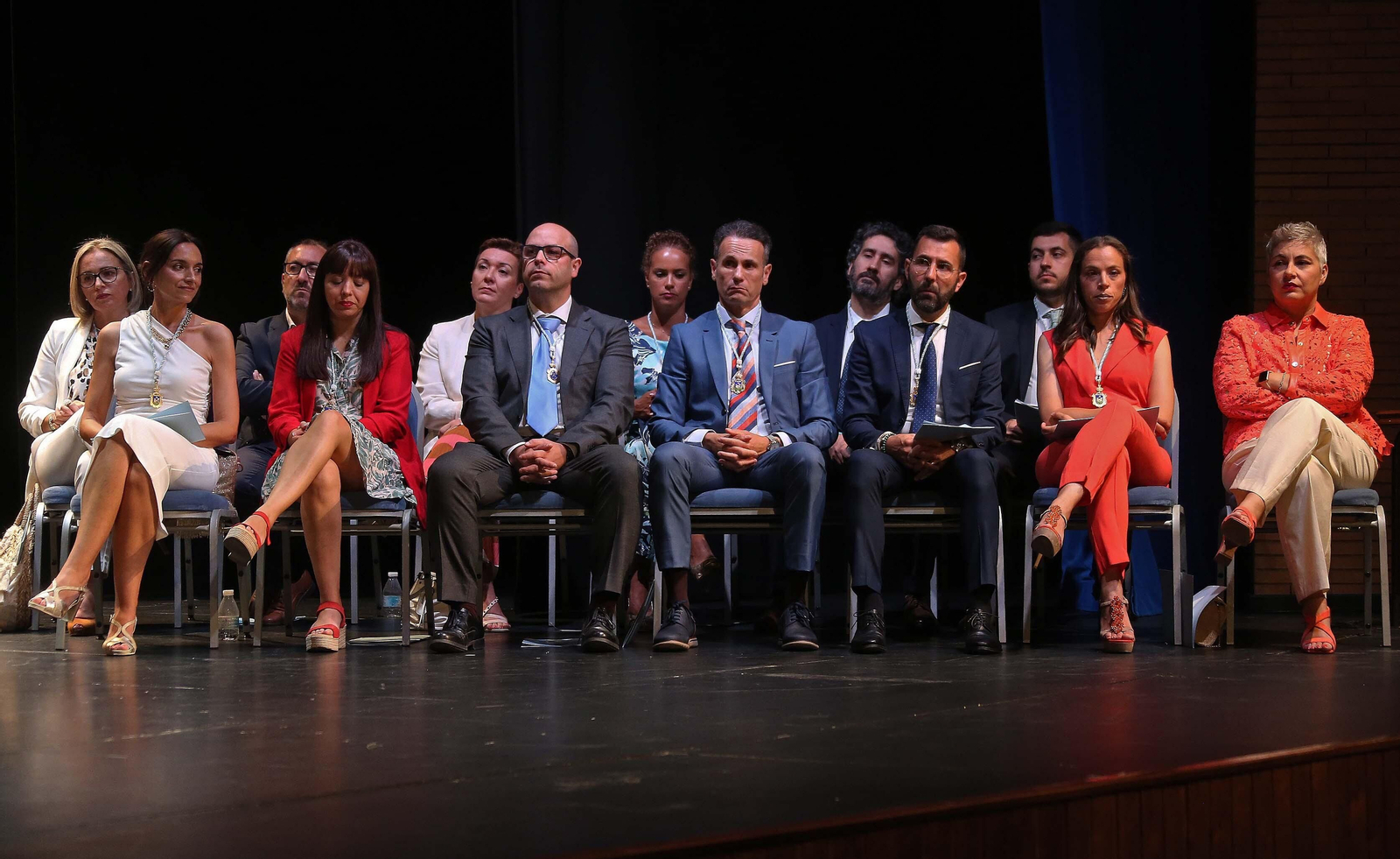 Fotos del pleno de investidura de Juan Franco en La Línea