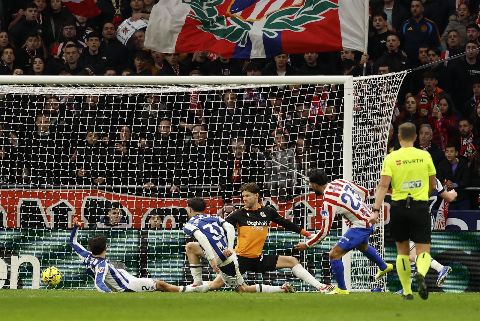 Las fotos del Atlético de Madrid-Real Sociedad