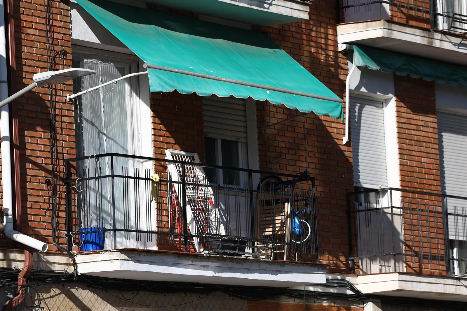 Lugar donde ha sido asesinada una mujer de 39 años en Torrijos (Toledo) por su pareja.