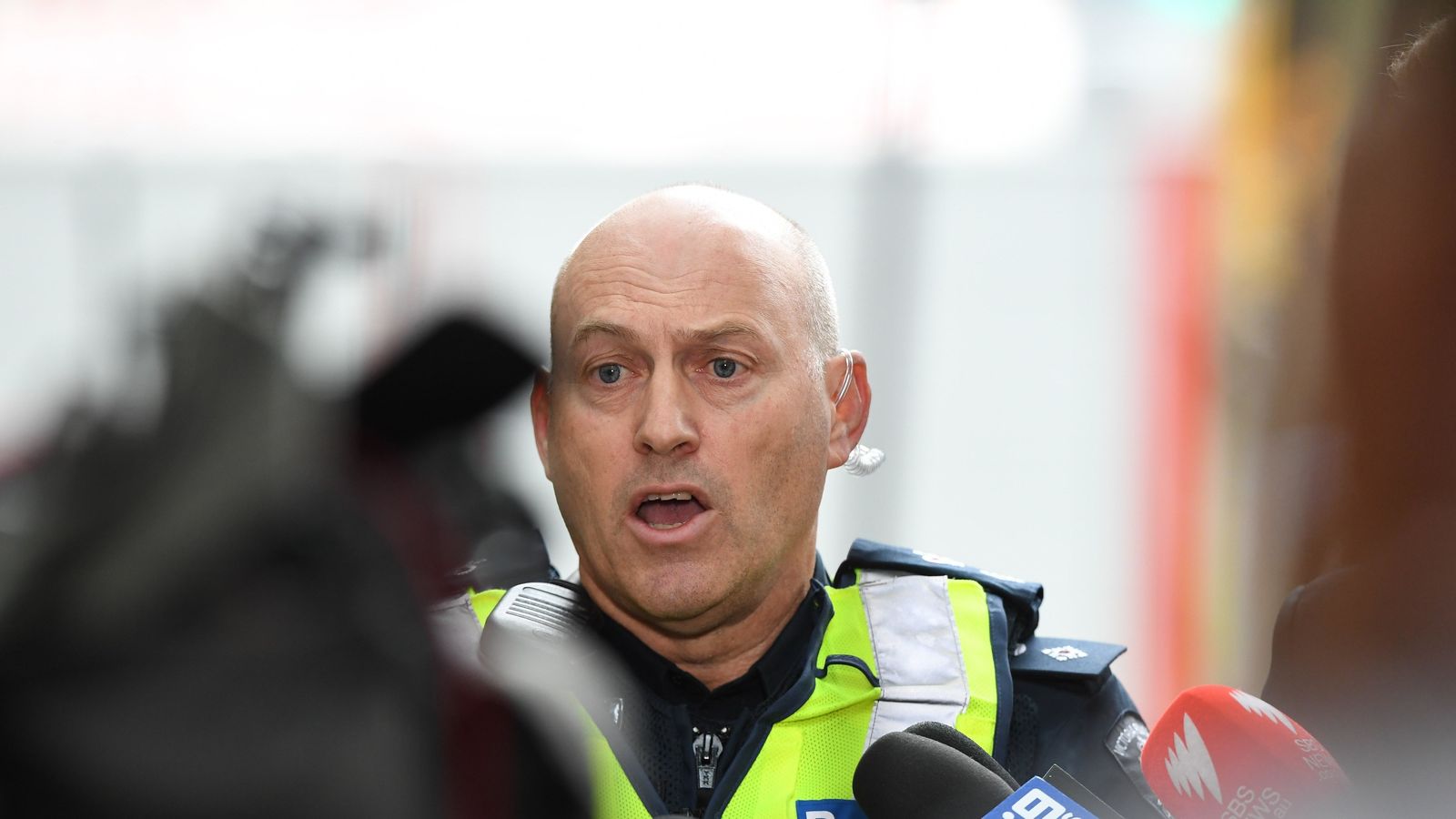 David Clayton, portavoz de la Policía.