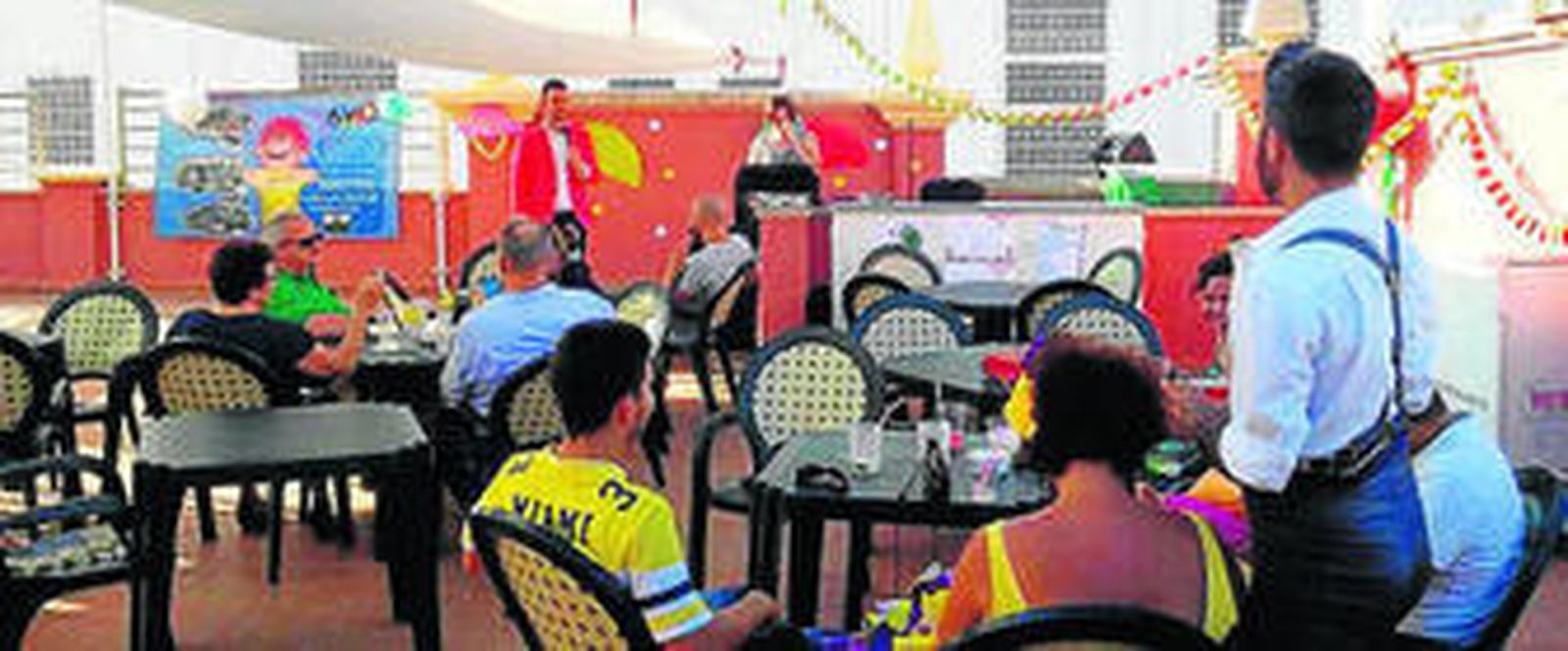 Un acto organizado por AVOI en una imagen de archivo.