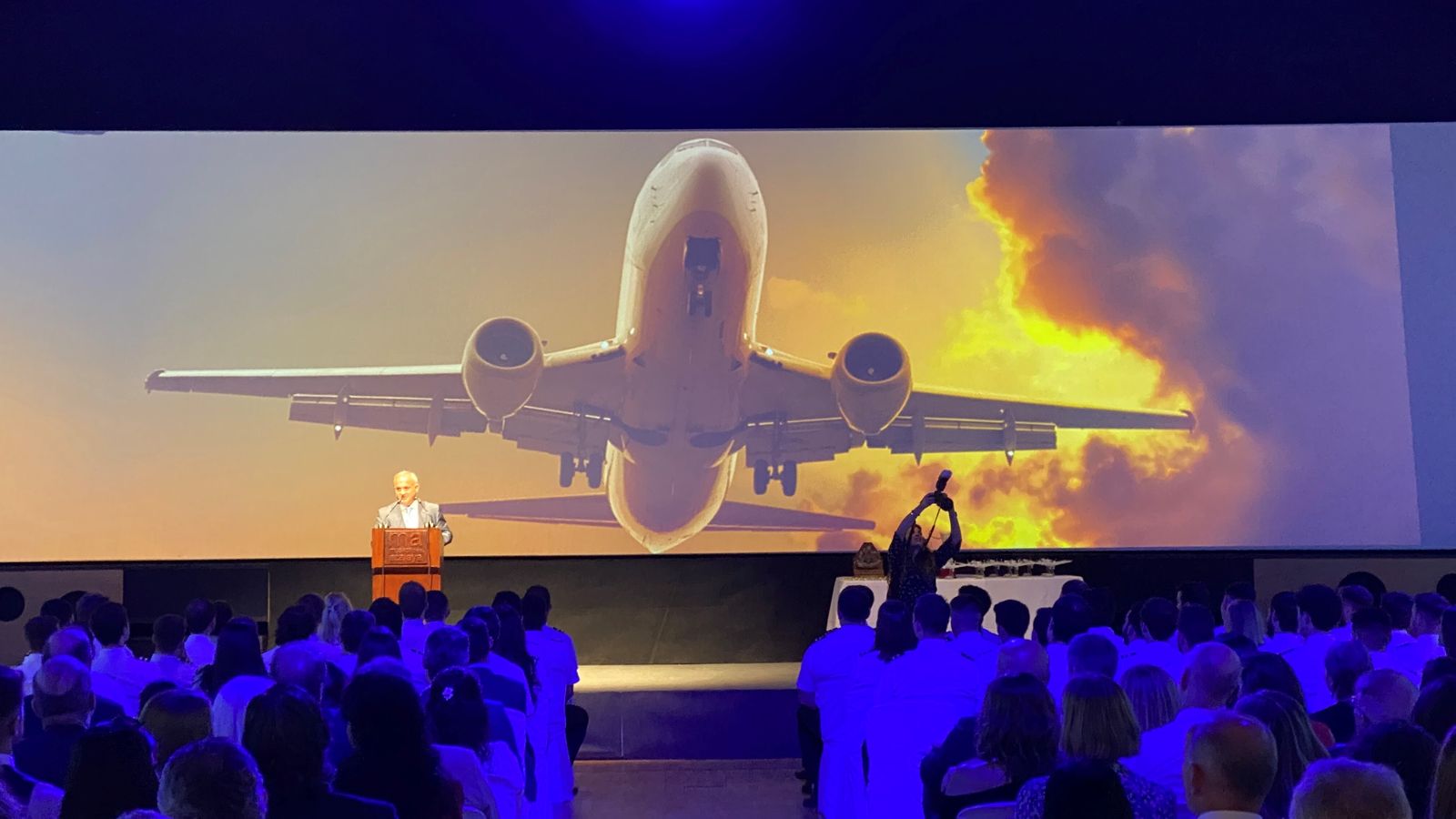 Óscar Sordo, CEO, durante su discurso.