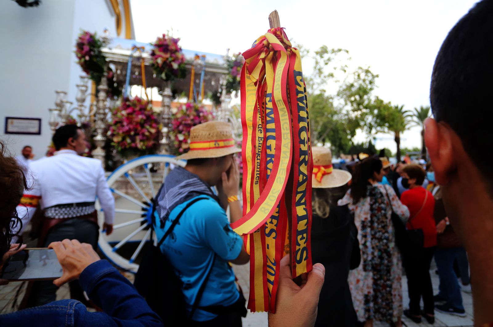 Imágenes de la salida de Emigrantes