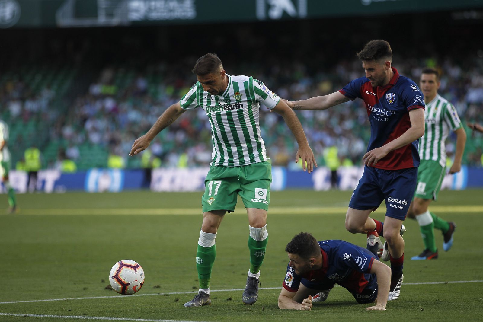Las imágenes del Betis-Huesca