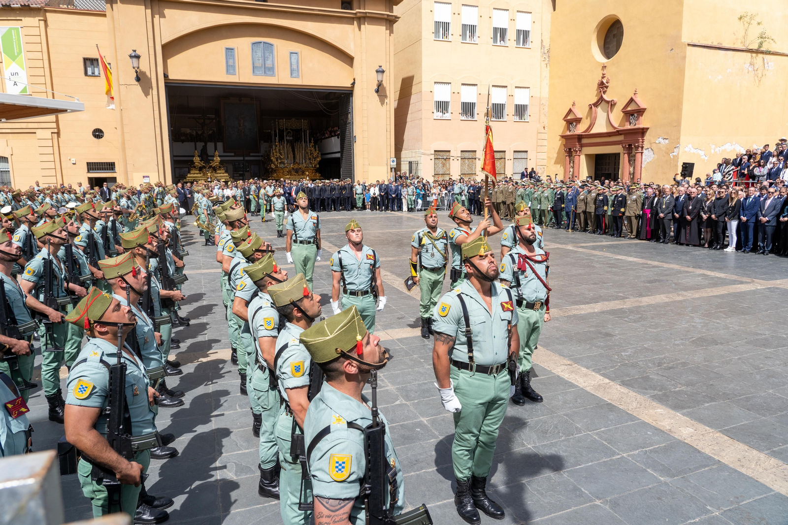 Las fotos de la Legión en la Semana Santa de Málaga 2023 Las fotos de la Legión en la Semana Santa de Málaga 2023