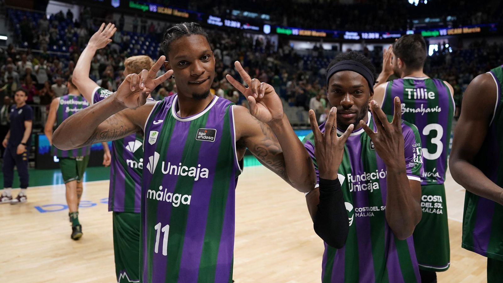 El Unicaja-MoraBanc Andorra, en fotos