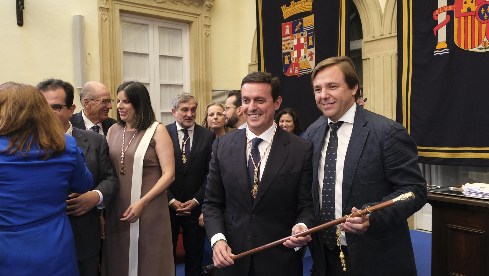 Imágenes del acto de constitución de la Diputación de Almería