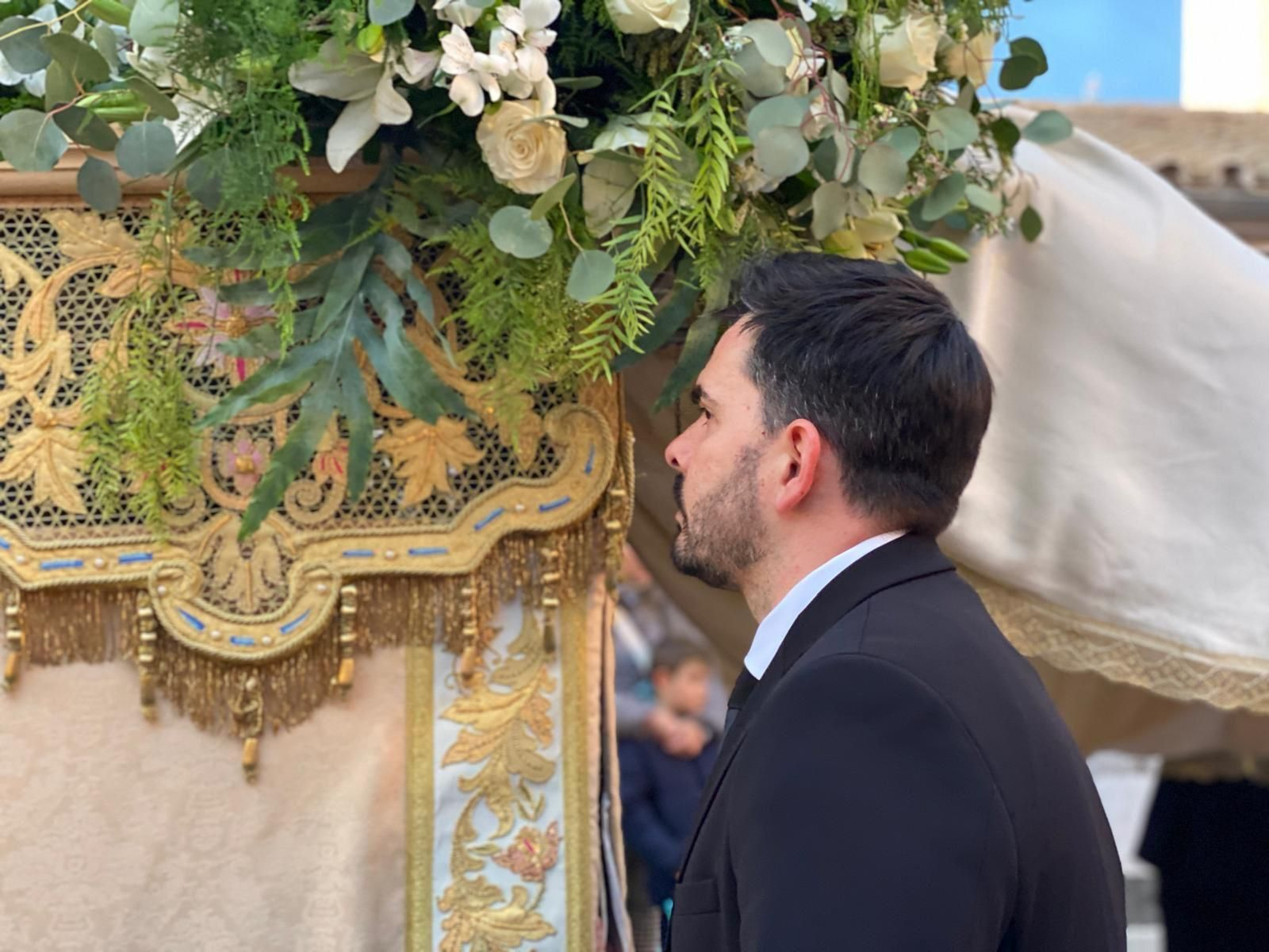 La procesión de la Hermandad de la Sentencia y Paz