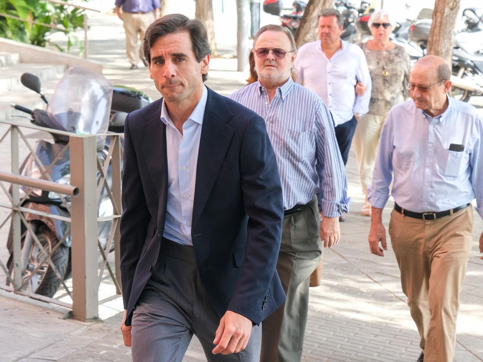 Juan Ortega ha sido uno de los matadores asistentes al funeral de Pepe Luis.