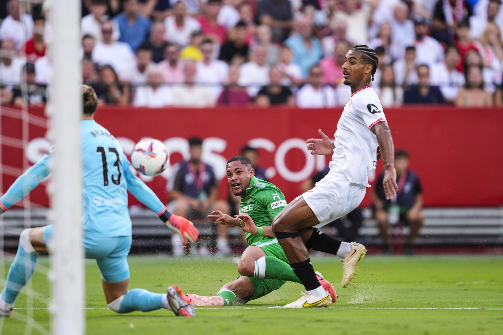 El derbi Sevilla-Betis, en imágenes