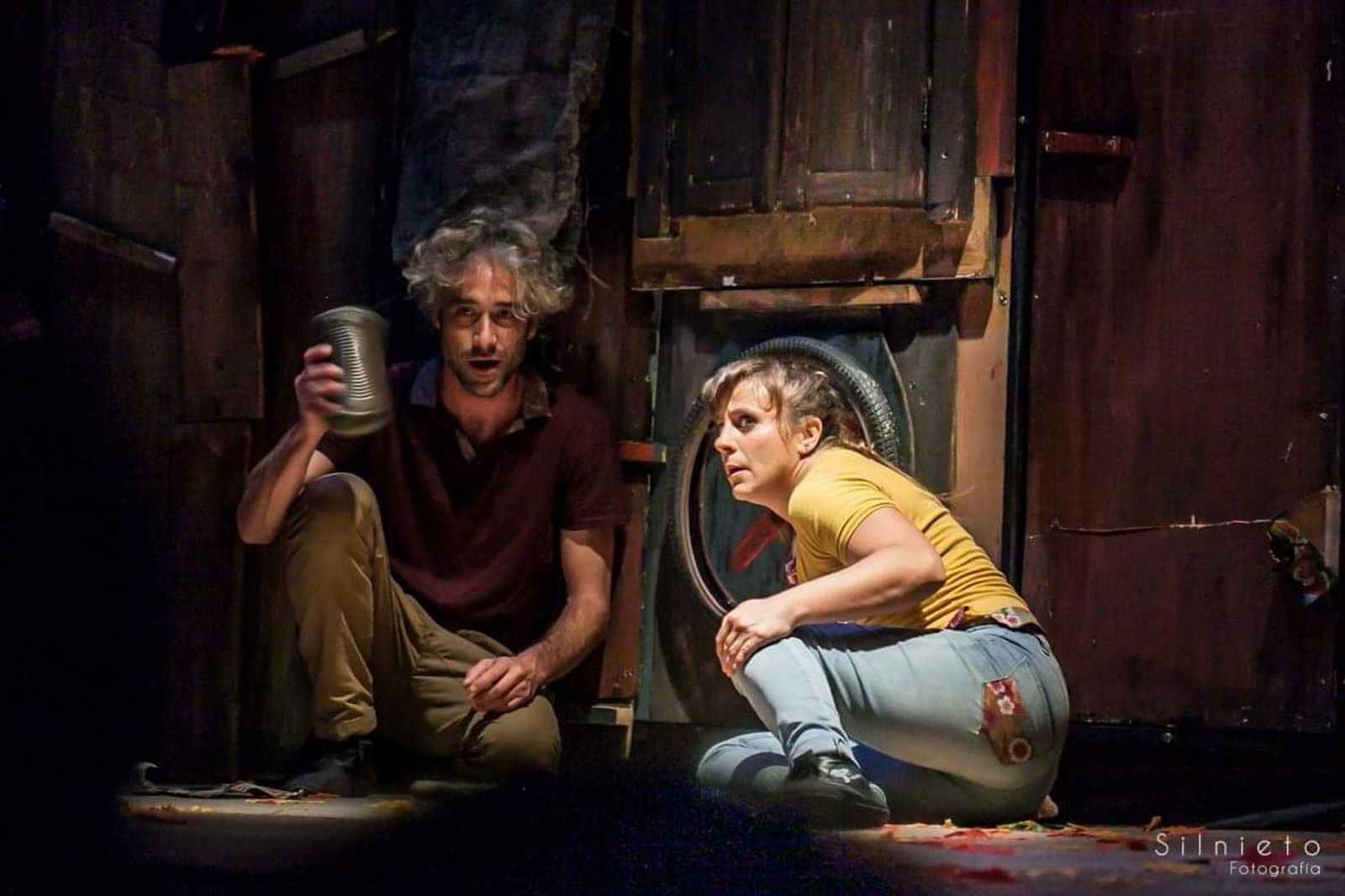 Albert Moncunill y Sara Ortiz, protagonistas de 'Distans'