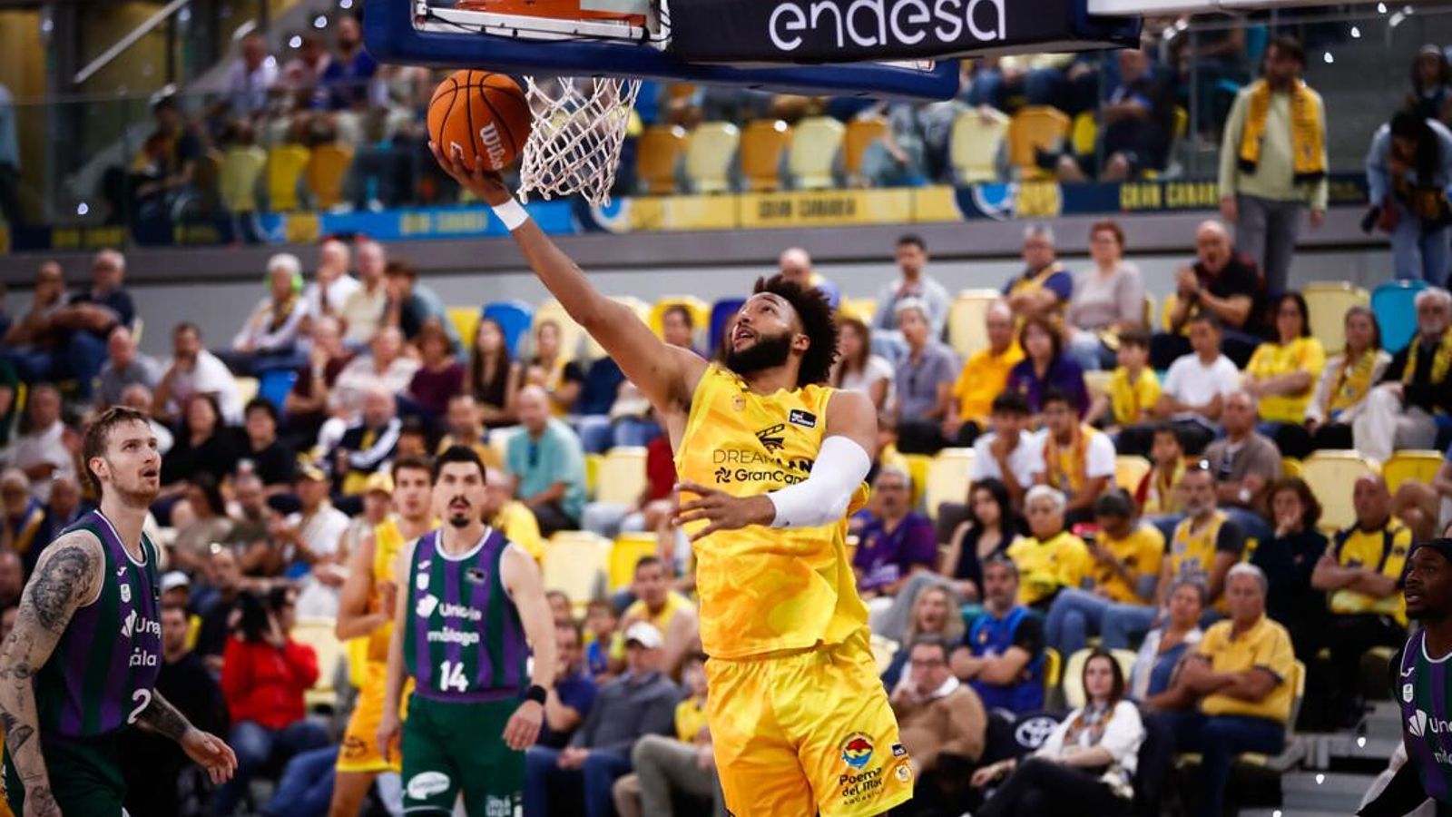El Gran Canaria-Unicaja, en fotos