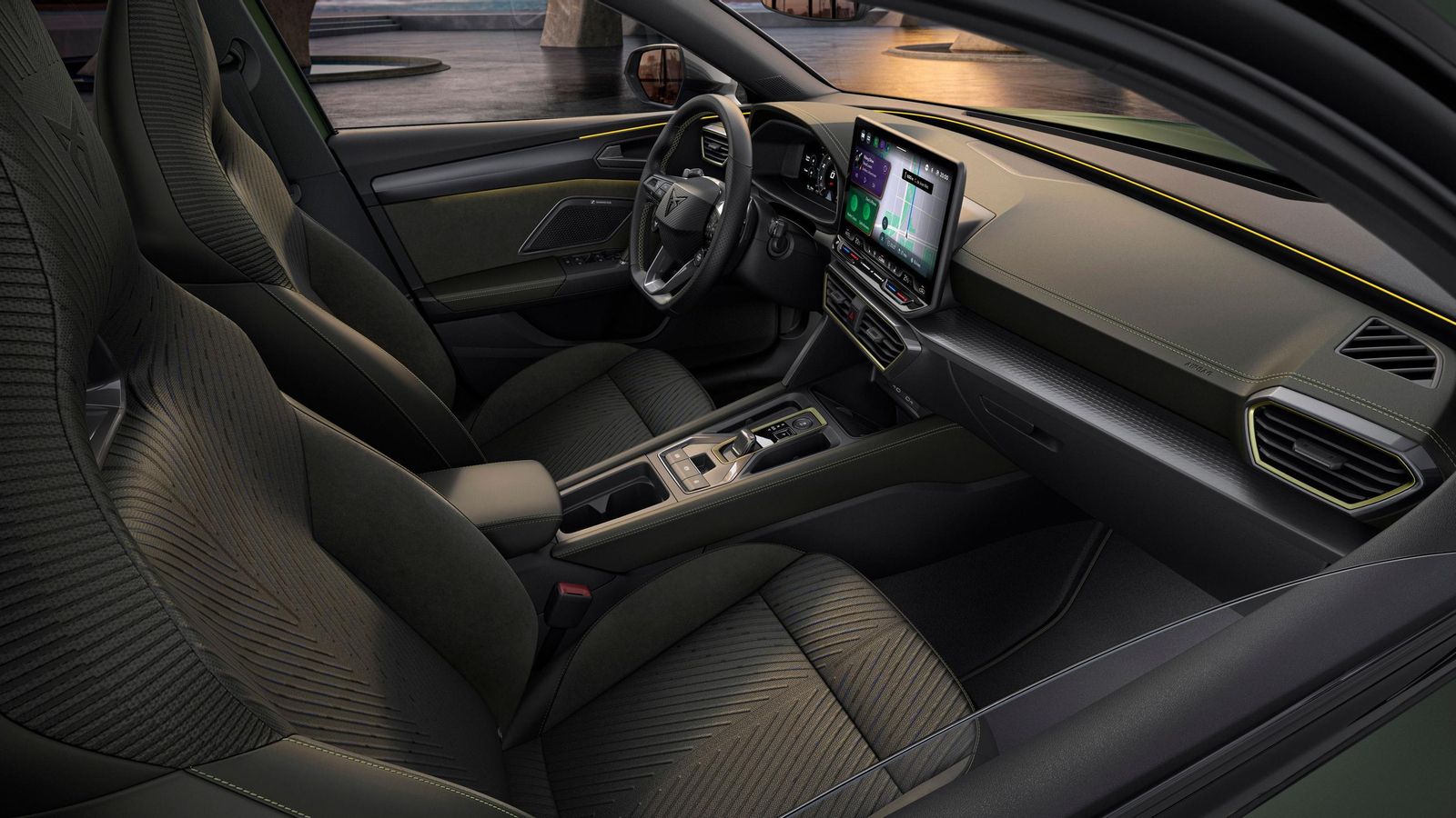 La zona central de todos los asientos está realizada con una máquina que elimina cualquier residuo y usando material reciclado.