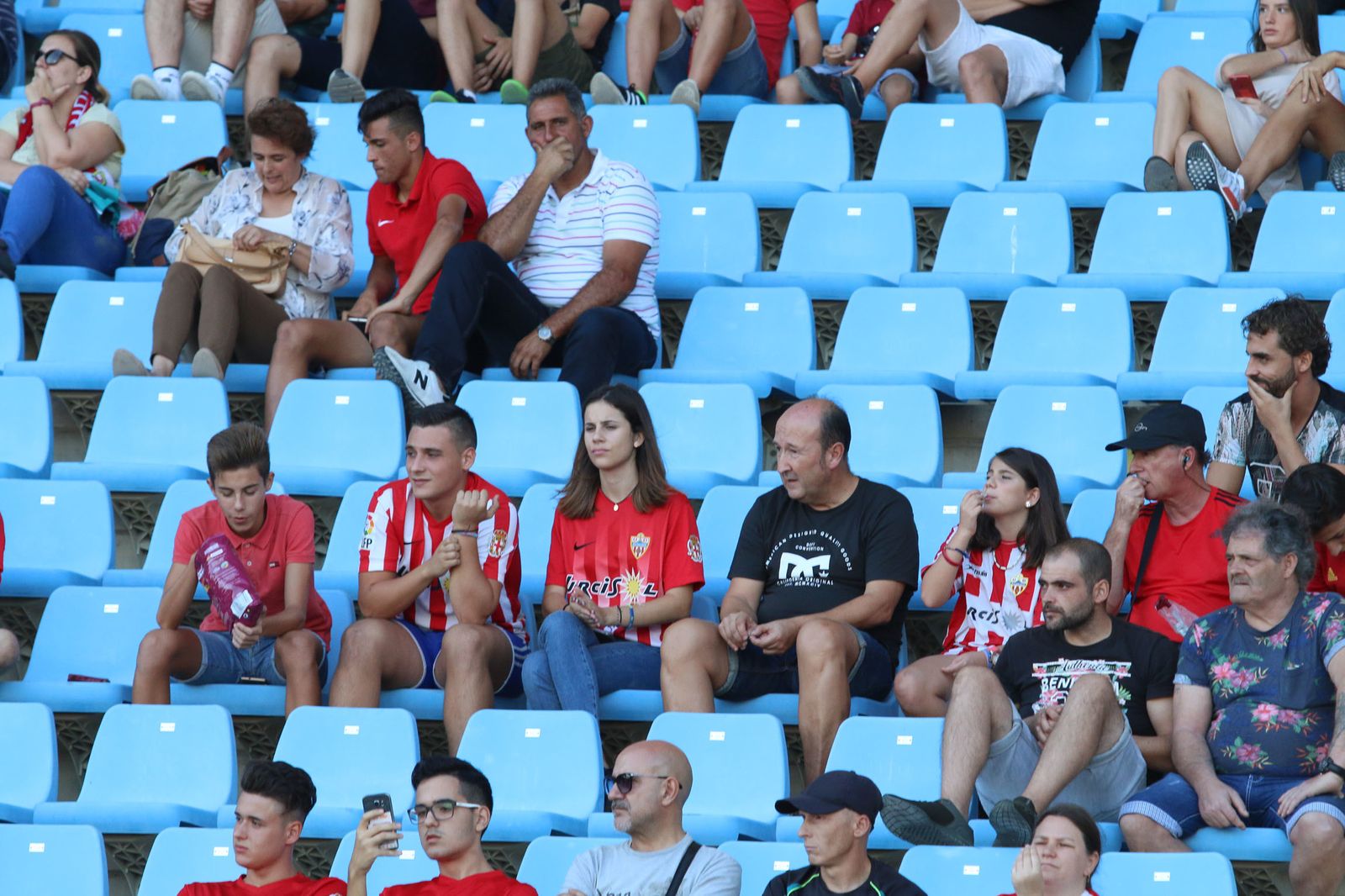 Las imágenes del Almería-Huesca