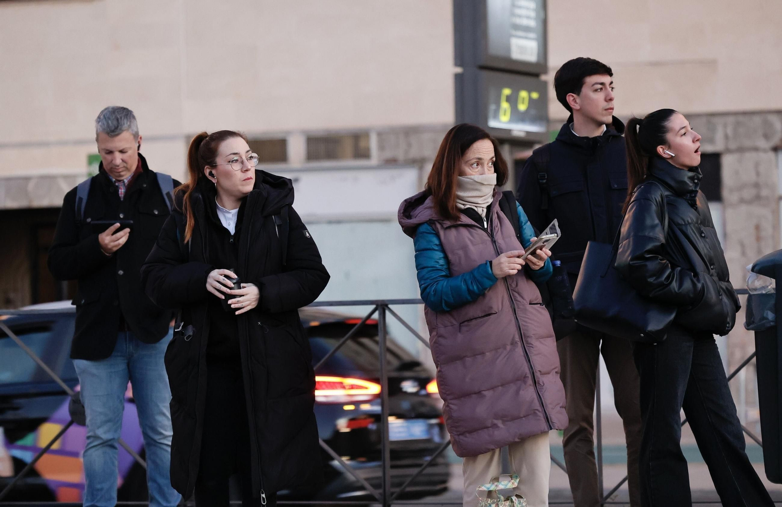Las imágenes del frío en Sevilla