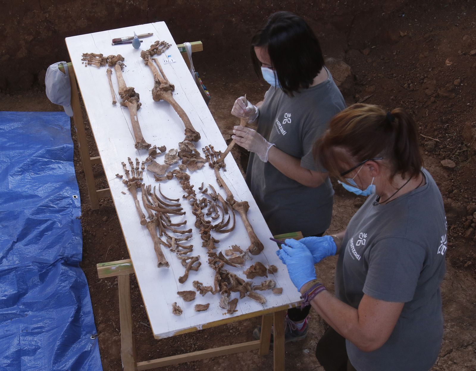 Visita a la fosa de Pico Reja