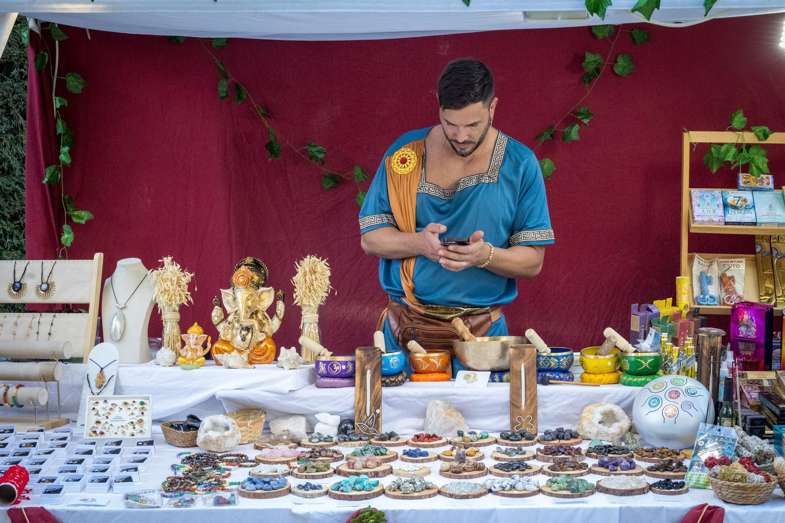 Las imágenes del Mercado Romano en el Parque Genovés de Cádiz