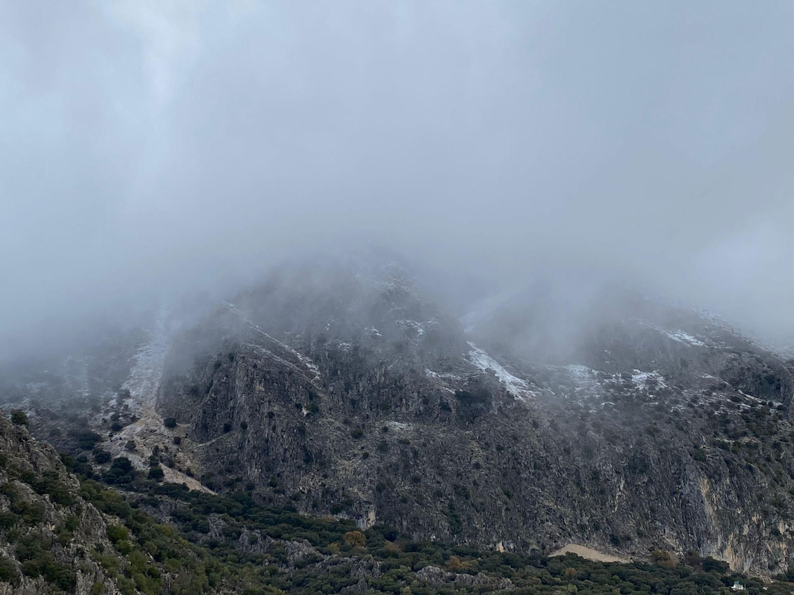 Nieve en Villaluenga