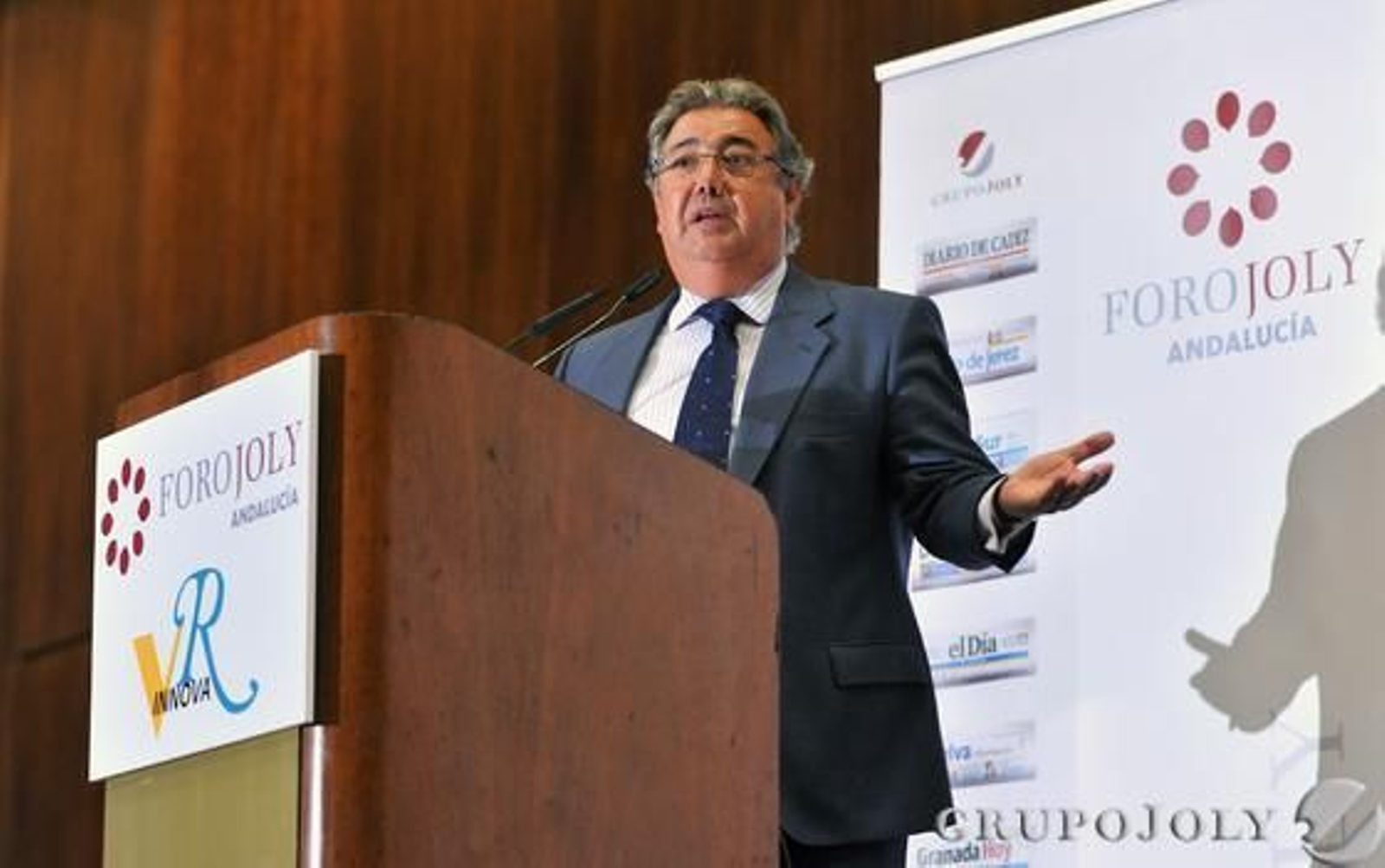 Juan Ignacio Zoido en el Foro Joly.

Foto: Victoria Hidalgo / Juan Carlos Vazquez