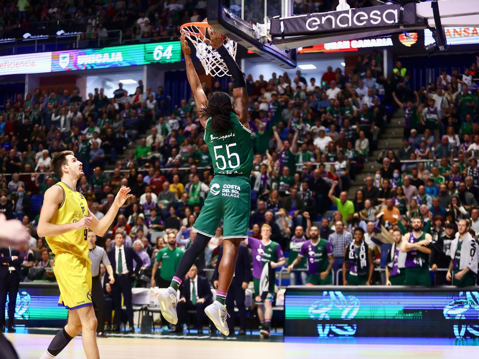 El Unicaja - Dreamland Gran Canaria, en fotos