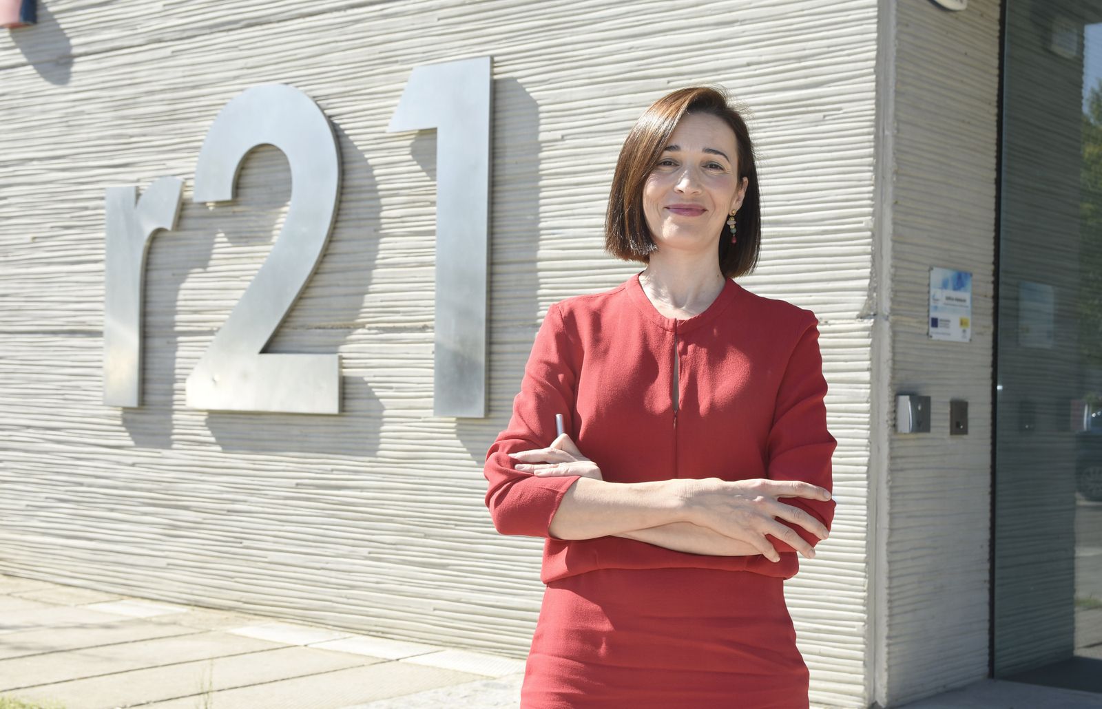 Eva Pozo, en las oficinas del parque tecnológico Rabanales 21.