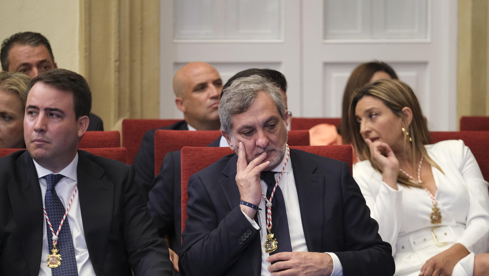 Imágenes del acto de constitución de la Diputación de Almería