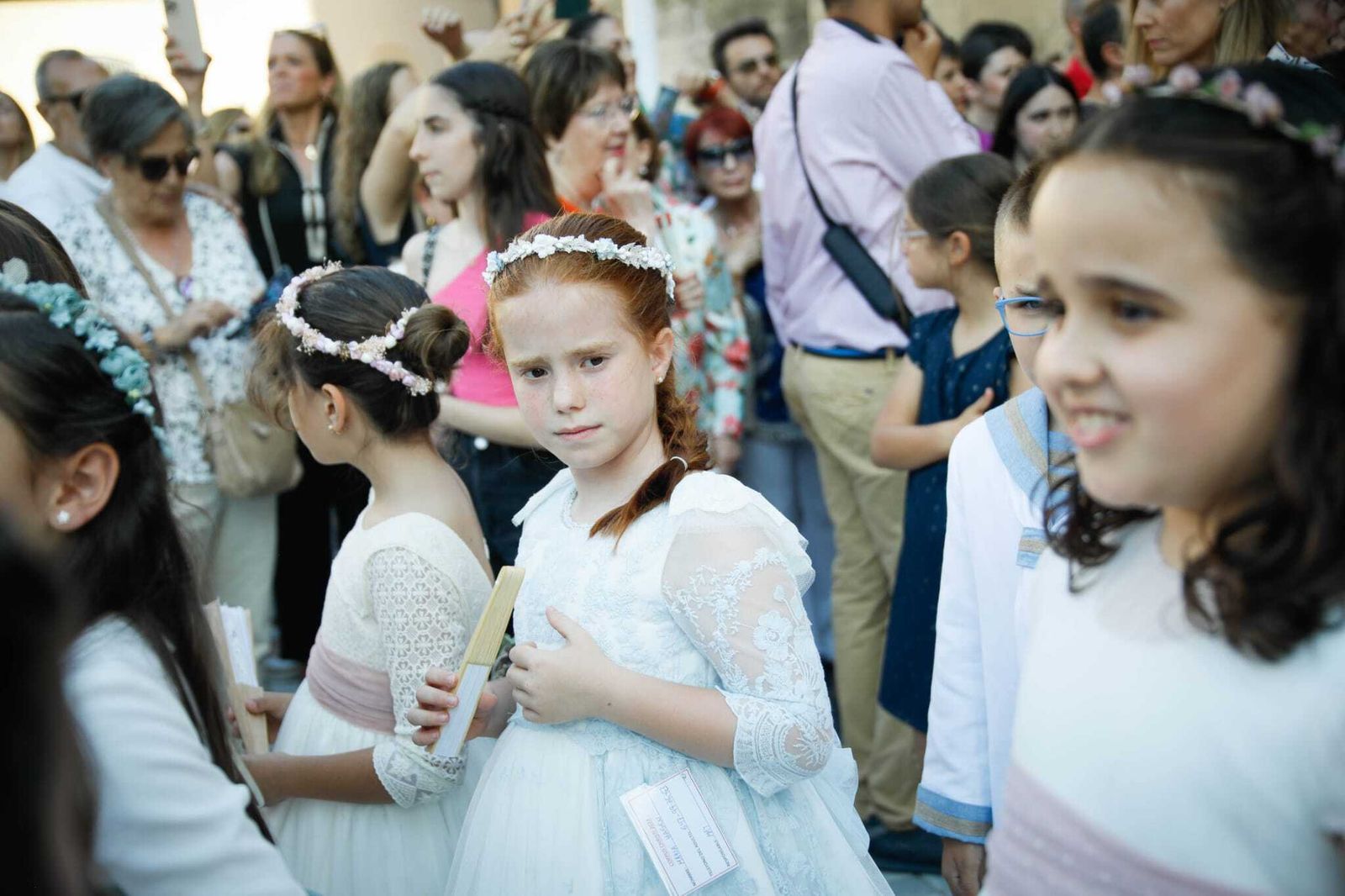 Imágenes de la procesión del Corpus Christi en Almería: así han sido la misa y la posterior marcha por la capital
