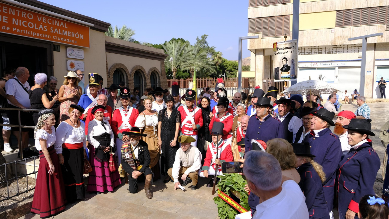 Recreación histórica de Los Coloraos, en imágenes