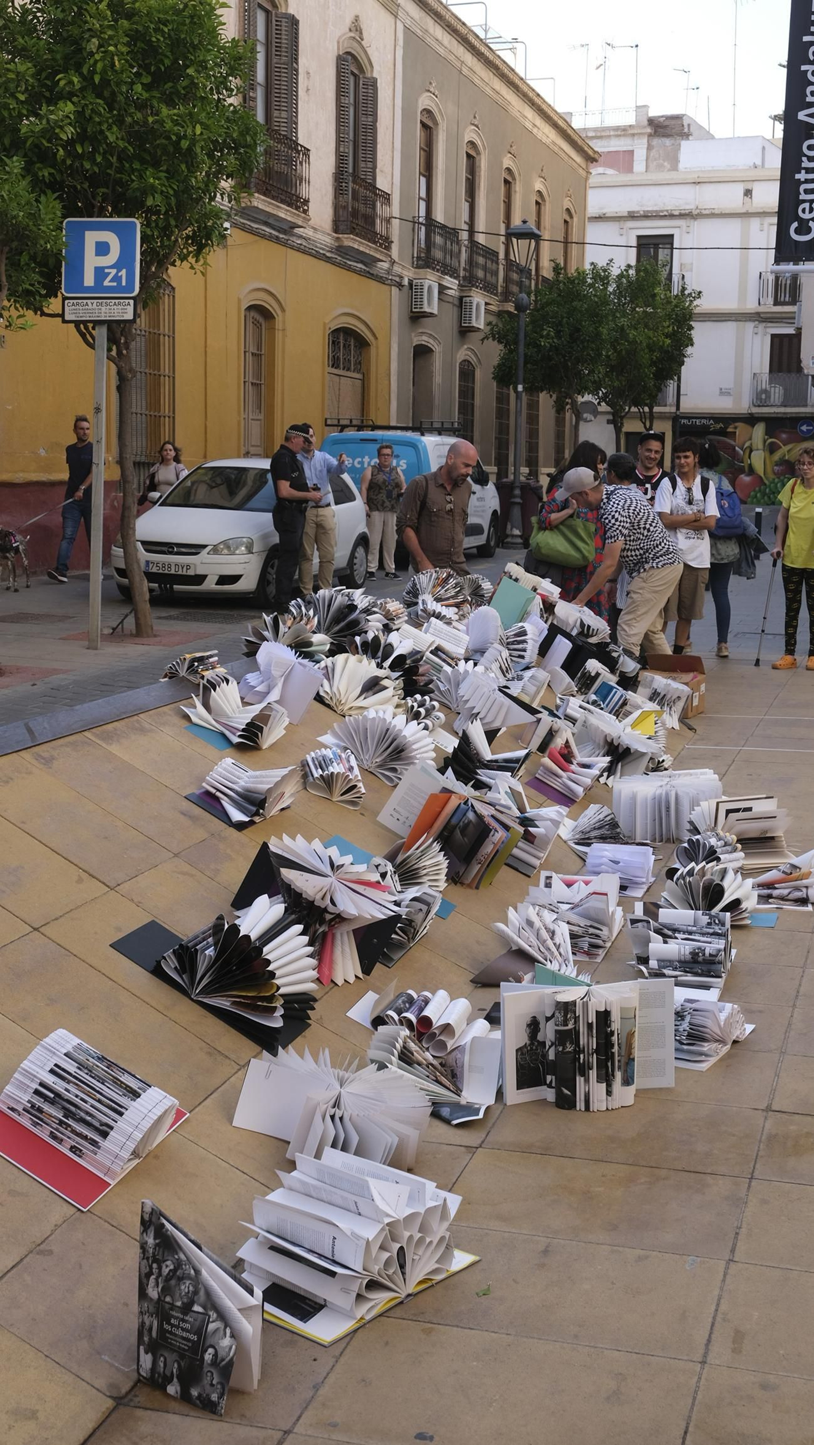 Imágenes de la Noche en Blanco, en Almería