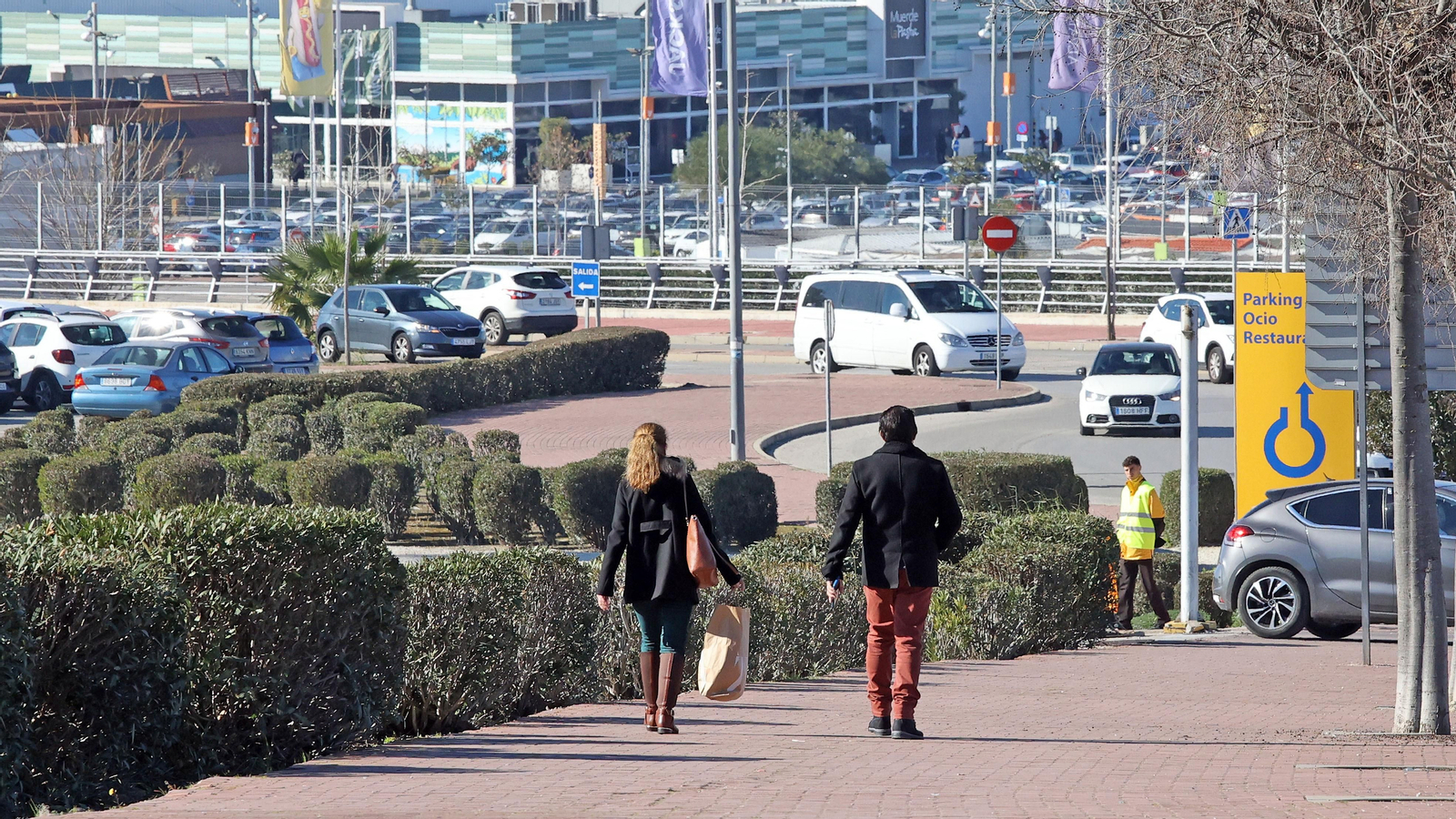 Comercios llenos por las rebajas en Jerez