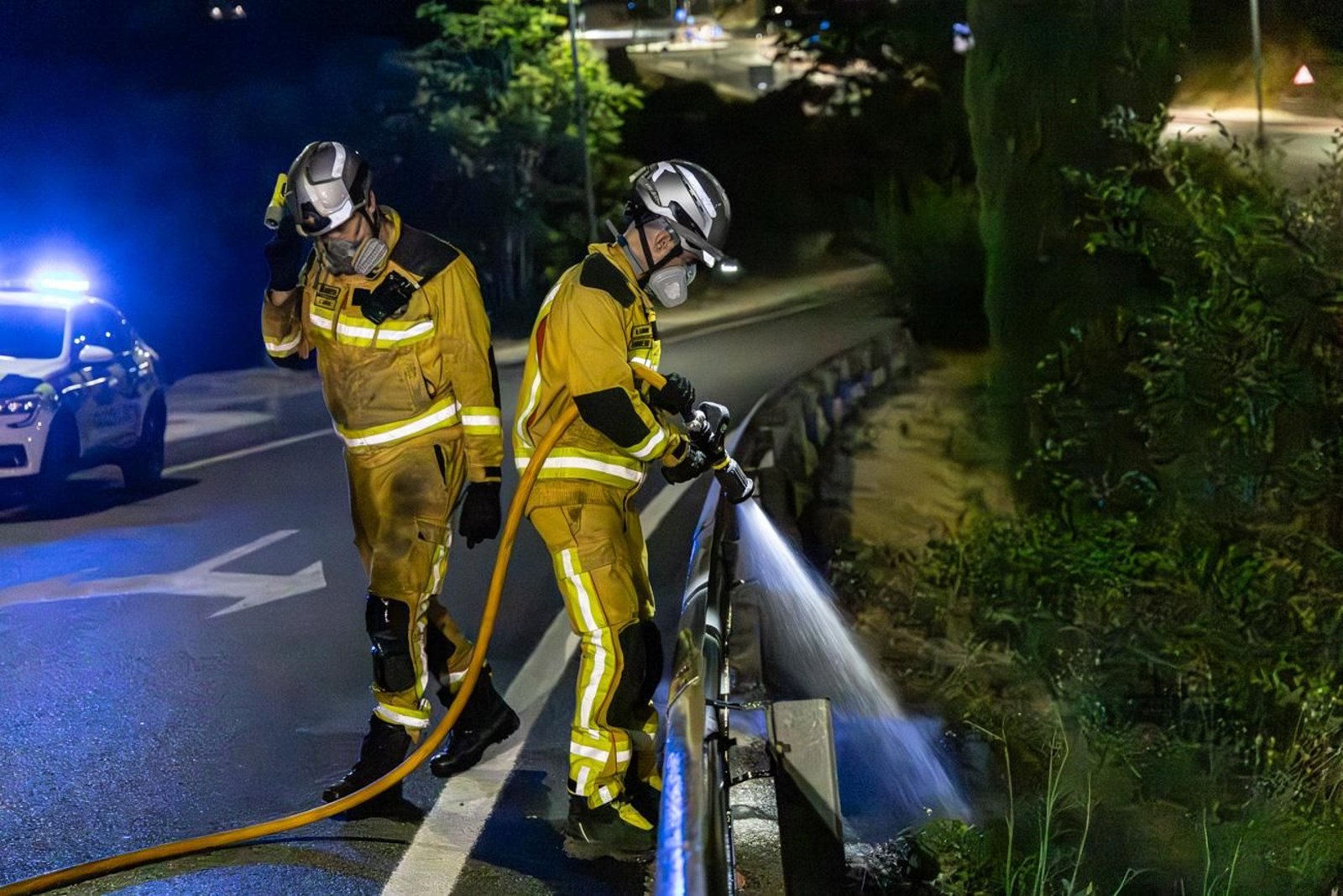 Un día junto a los bomberos de Jaén