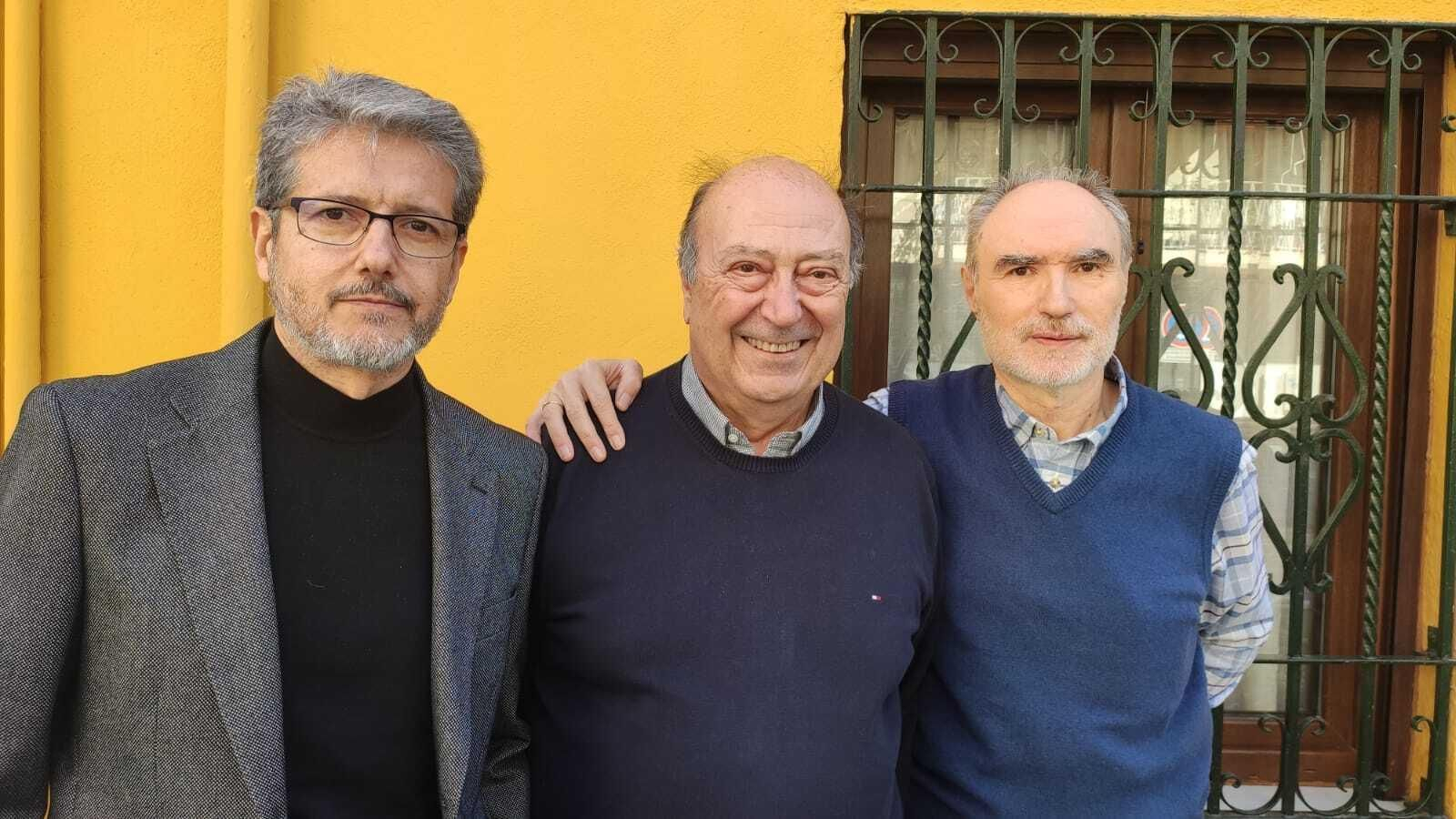 Francisco del Águila, Fernando Cornet y José Ignacio Illana.