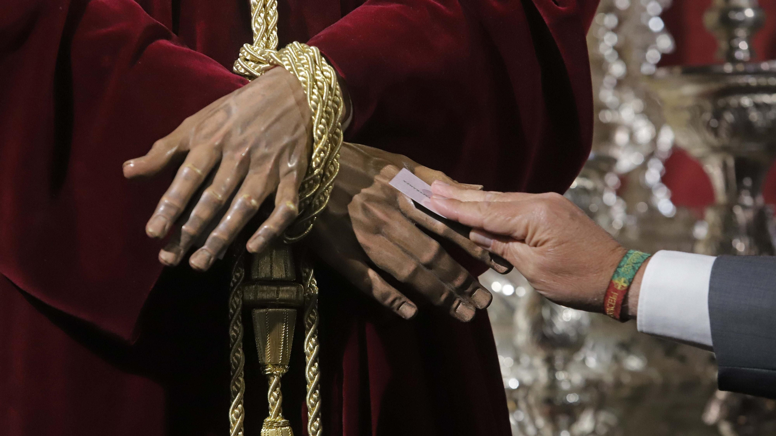 Fotos de la veneración al Cristo de Medinaceli en Algeciras