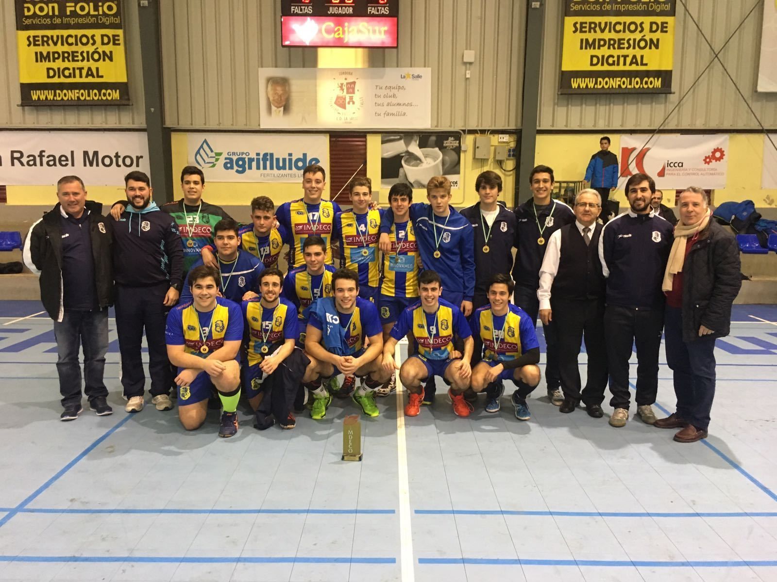 La Salle recuerda la figura de Ángel Ortiz con la disputa de su octavo Memorial