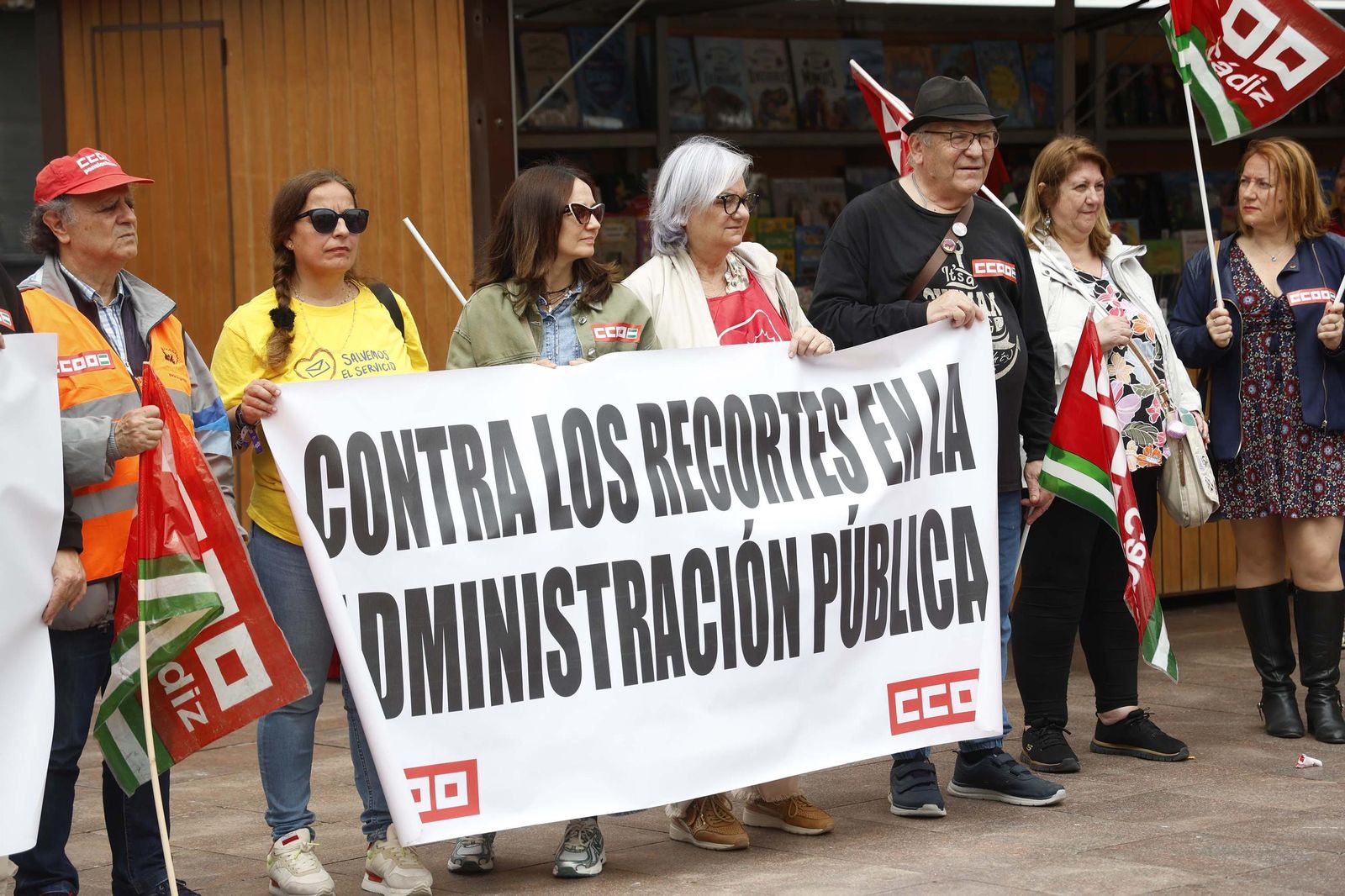 Fotos de la manifestación del Primero de Mayo en Algeciras
