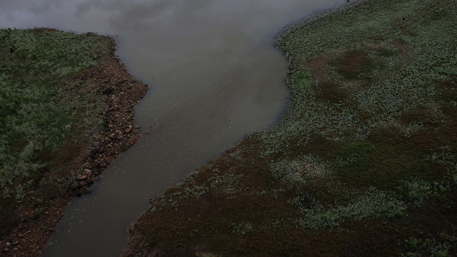 El pantano de Charco Redondo en Los Barrios.