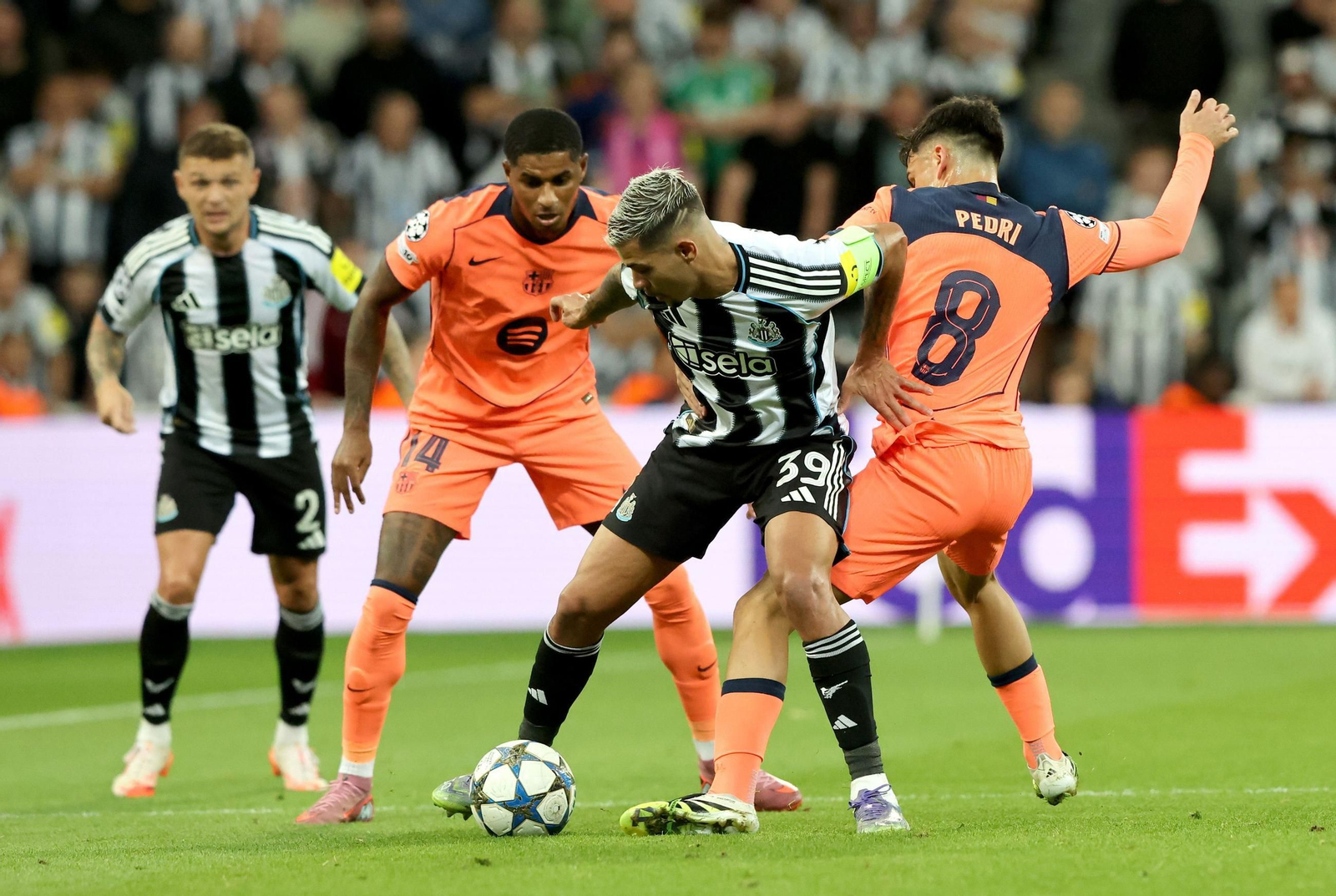Las fotos del Newcastle - Barcelona