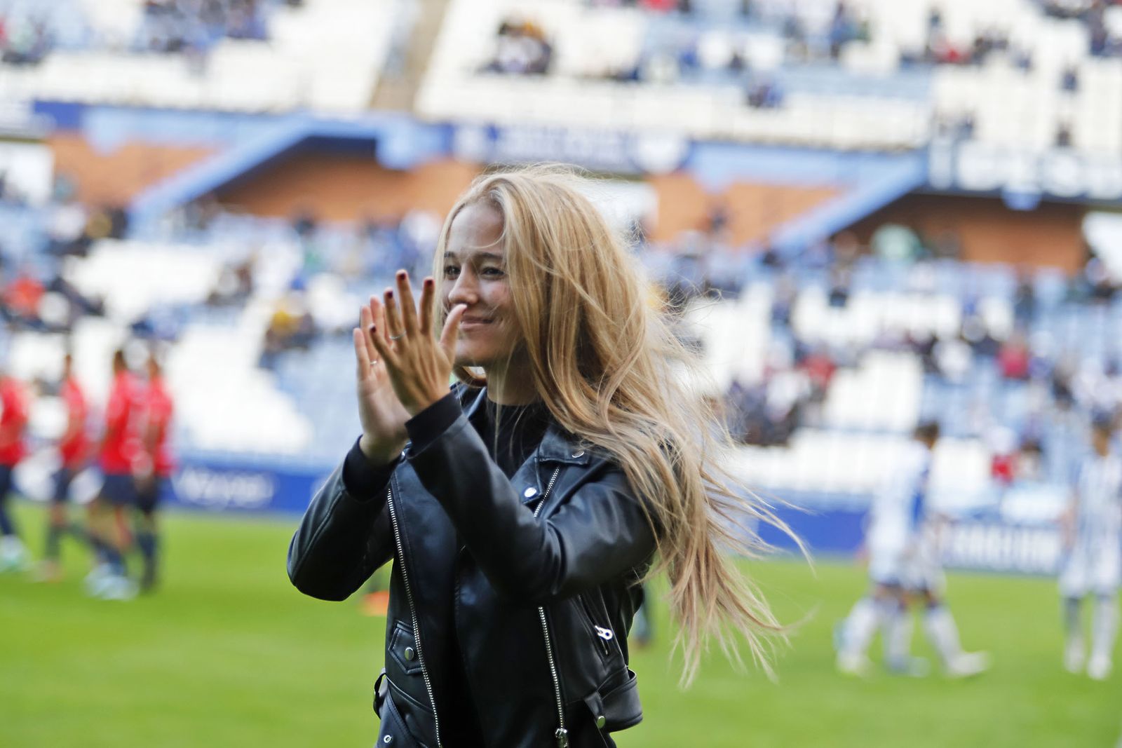 Imágenes del ambiente en el Recreativo de Huelva - San Fernando