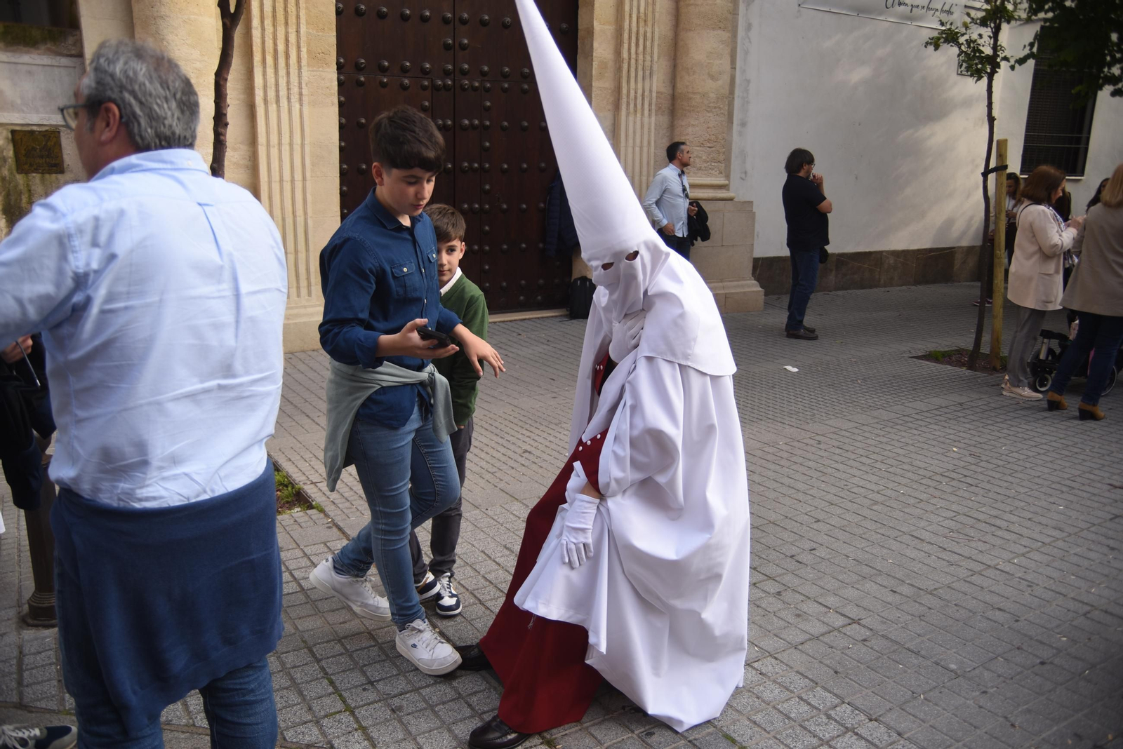 Las imágenes de la hermandad de la Sentencia el Lunes Santo en Córdoba