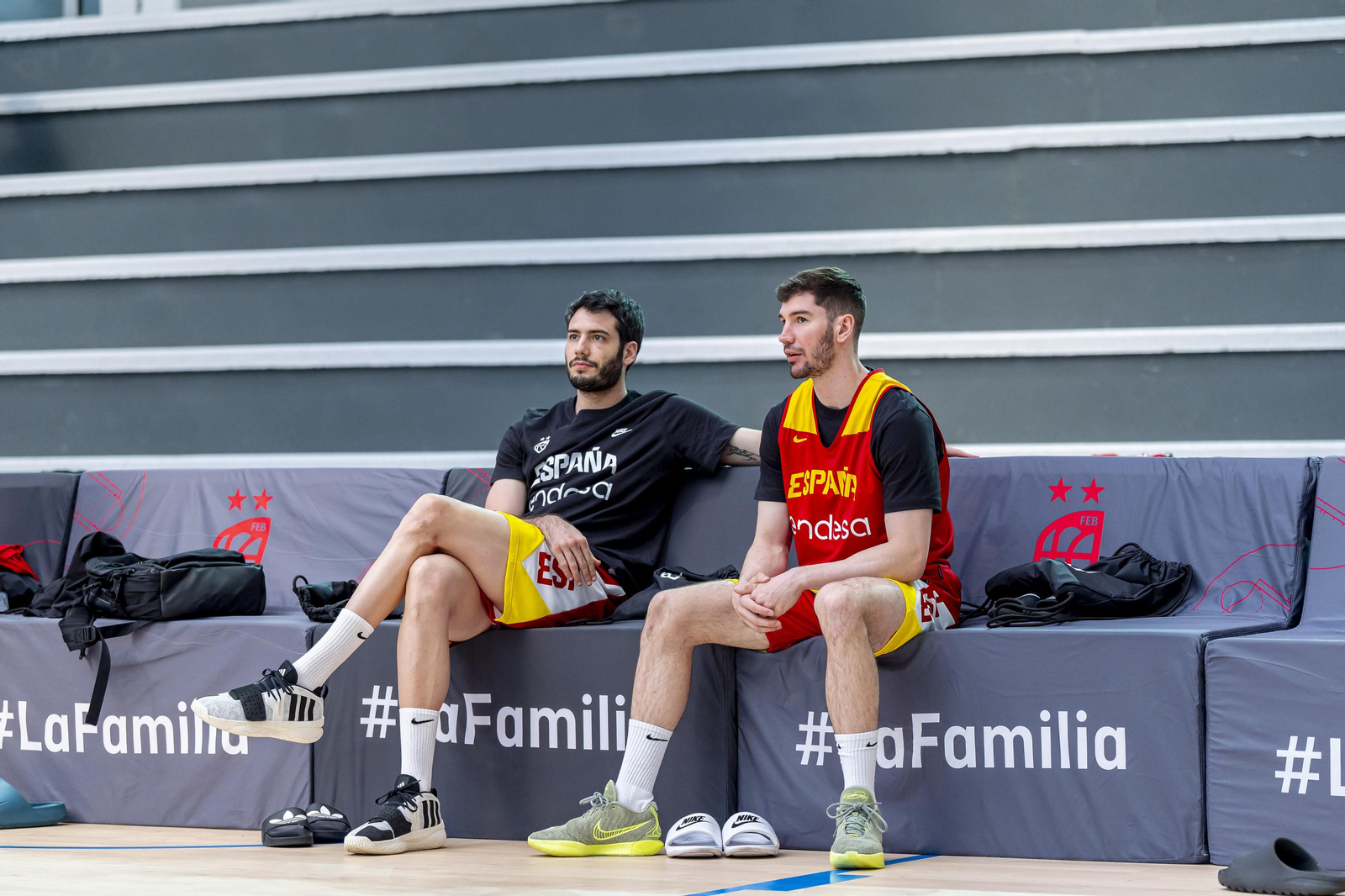 España vuelve a trabajar en Madrid con Alberto Díaz y Yankuba Sima España vuelve a trabajar en Madrid con Alberto Díaz y Yankuba Sima