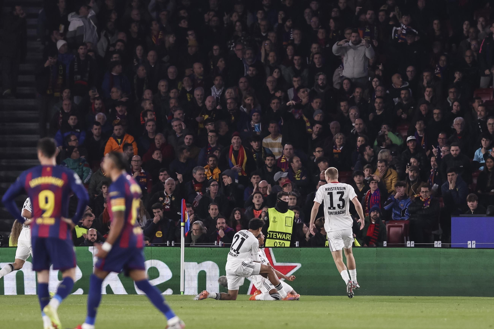 Las fotos del Barcelona-Eintracht Frankfurt