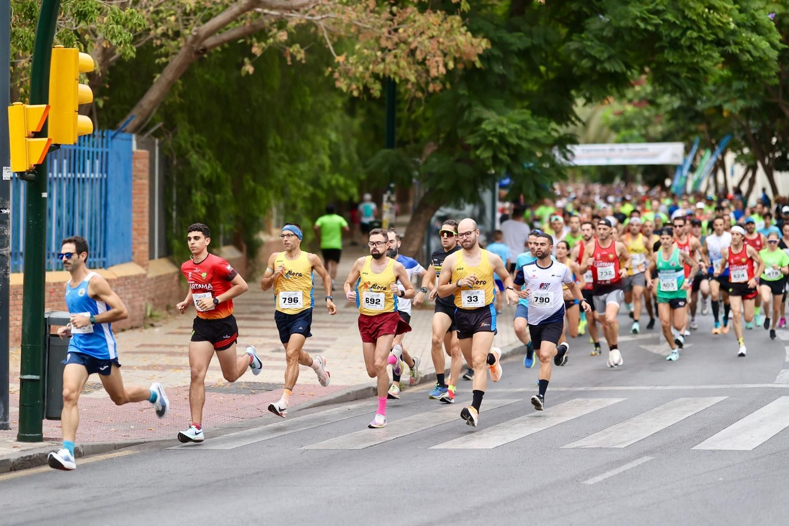 Las fotos de la VIII Carrera de la Prensa y la IV Marcha Solidaria de Málaga