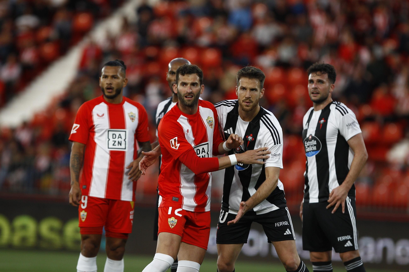 U.D. Almería-Racing Club Ferrol, en imágenes