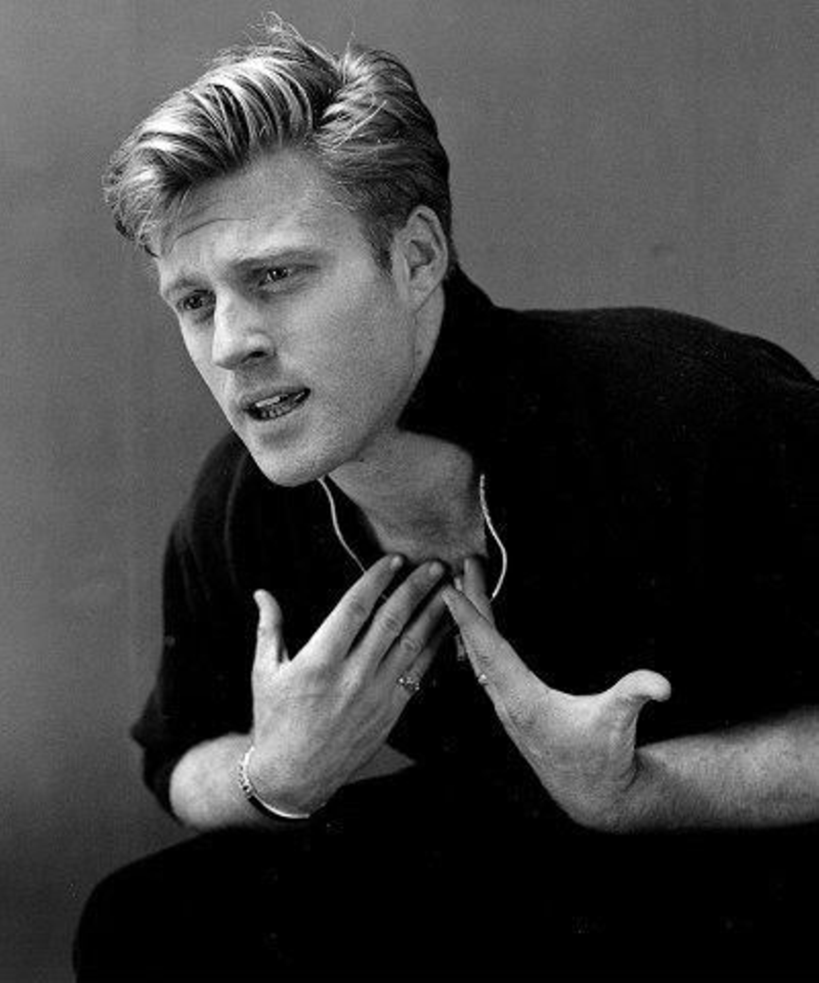 El actor, muy guapo, en los años 60.